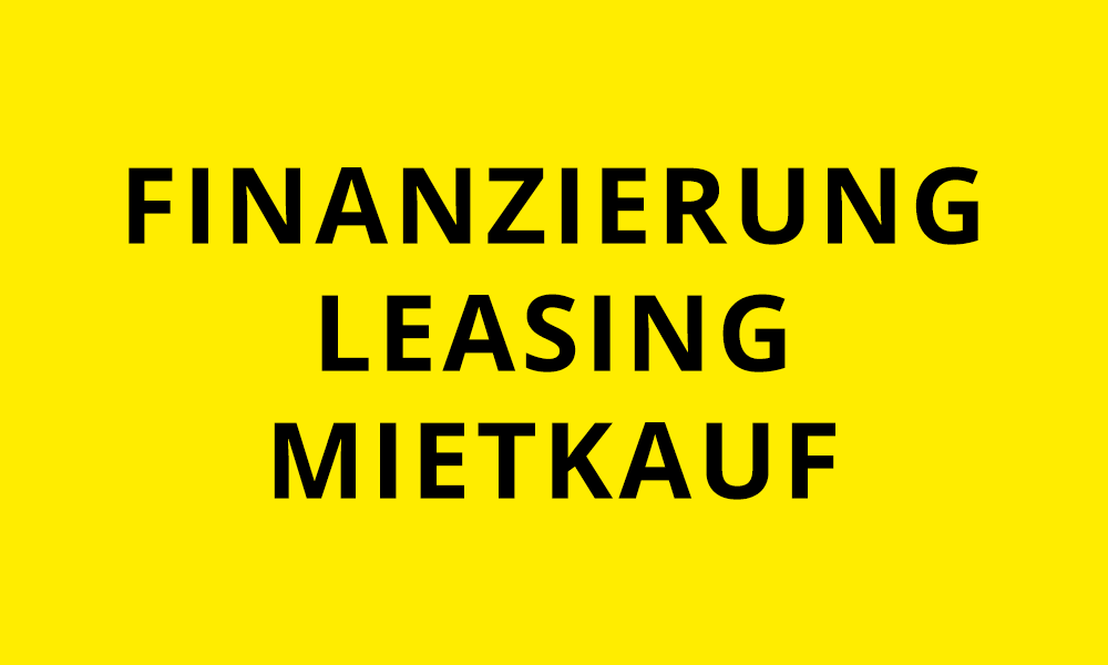 Finanzierung Leasing Mietkauf - Kärcher Center Wagner in Gerlingen bei Stuttgart
