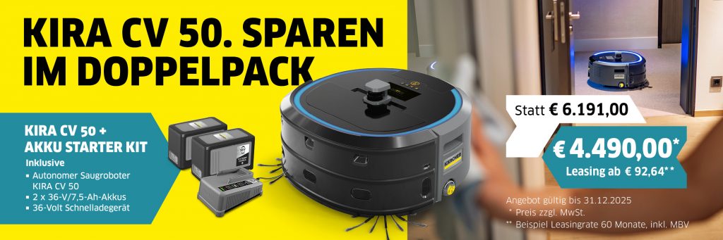 KIRA CV 50 Angebot als Starter Set von Kärcher Center agner