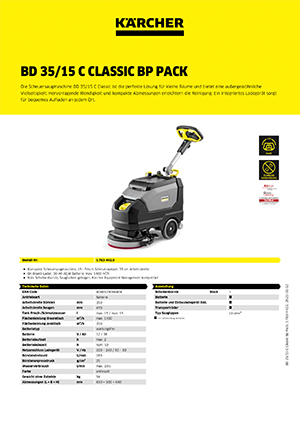 BD 35/15 C Classic Bp Pack