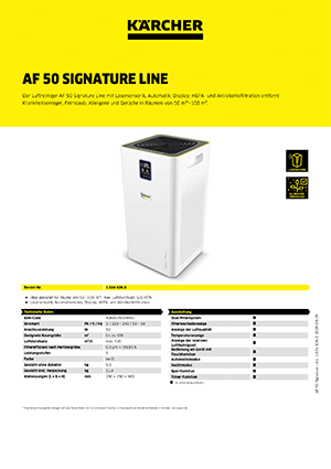 AF 50 Signature Line