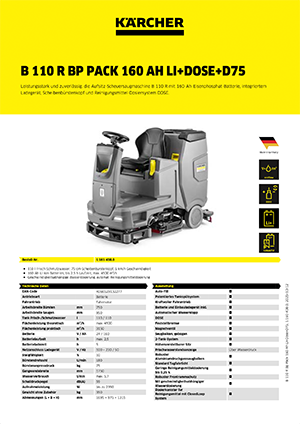 B 110 R Bp Pack 160 Ah Li+Dose+D75