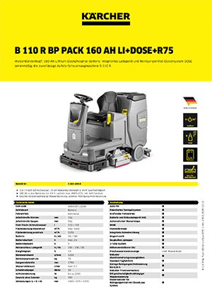 B 110 R Bp Pack 160 Ah Li+Dose+R75