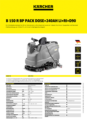 B 150 R Bp Pack DOSE+240Ah Li+Ri+D90