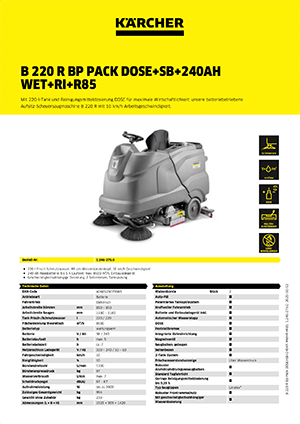 B 220 R Bp Pack DOSE+SB+240Ah Wet+Ri+R85