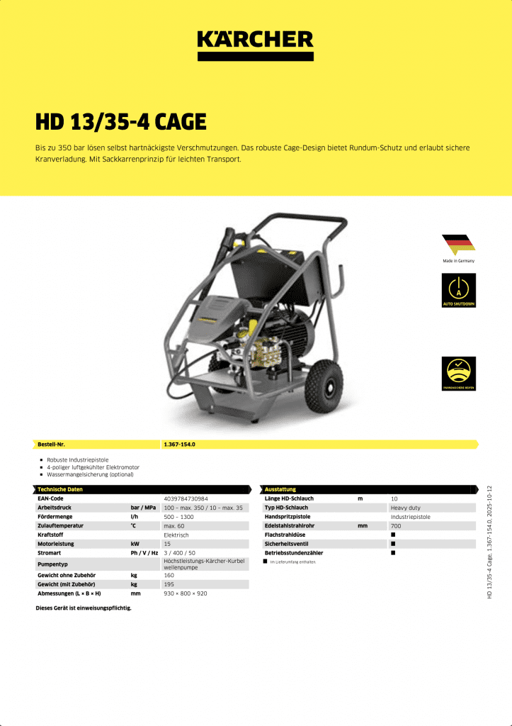HD 13/35-4 Cage