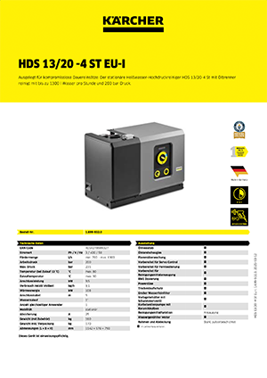 HDS 13/20 -4 St EU-I