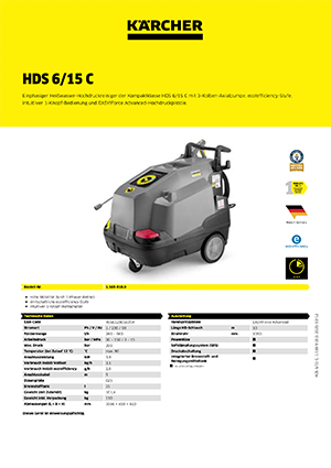 HDS 6/15 C