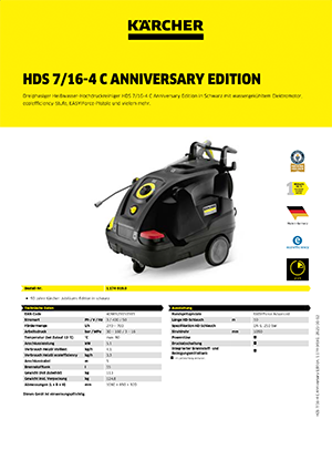 HDS 7/16-4 C Anniversary Edition