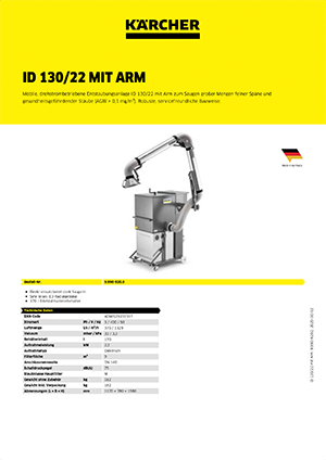 ID 130/22 mit Arm
