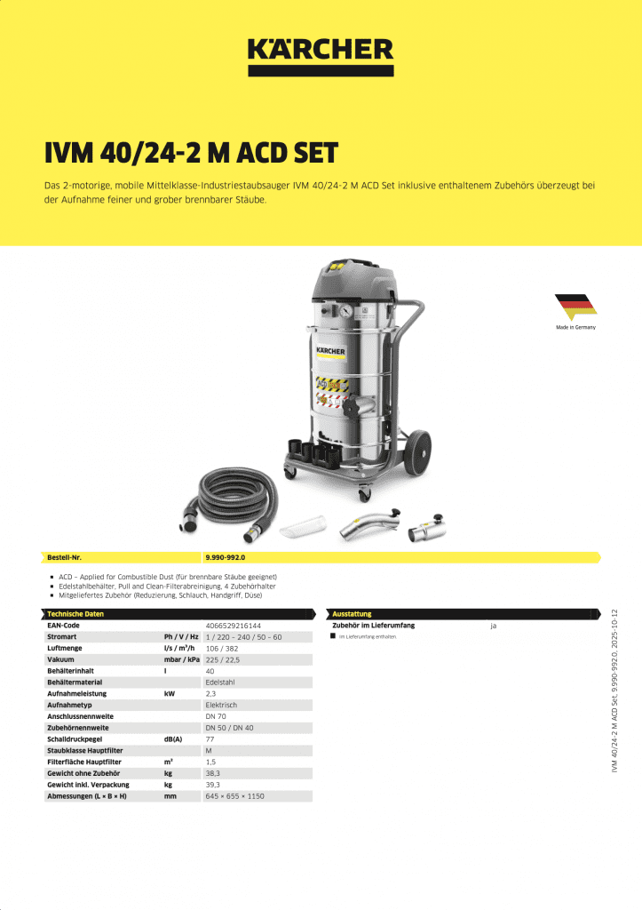 IVM 40/24-2 M ACD Set