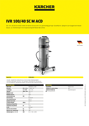 IVR 100/40 Sc M ACD
