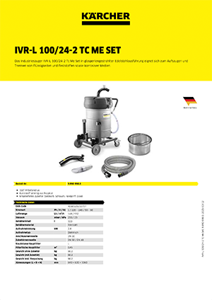 IVR-L 100/24-2 Tc Me Set
