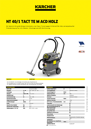 NT 40-1 Tact Te M ACD Holz