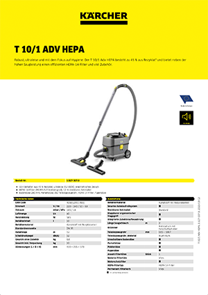 T 10/1 Adv HEPA​